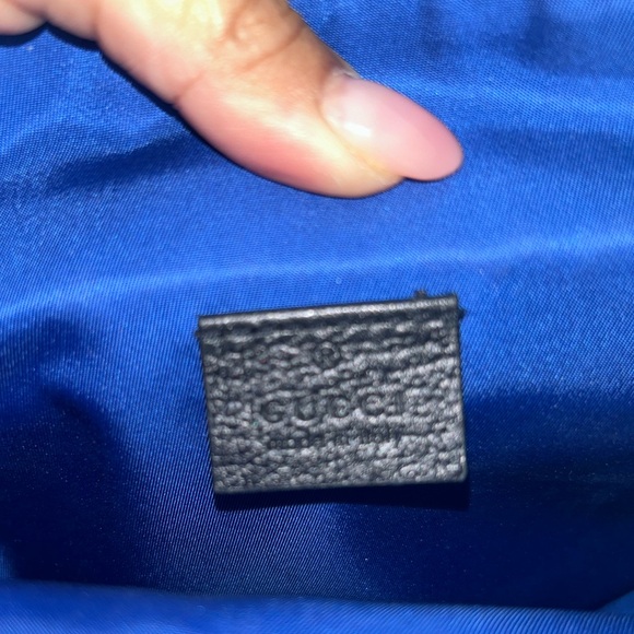 BLUE GUCCI GG ECONYL OFF THE GRID MESSENGER BAG - Picture 10 of 13